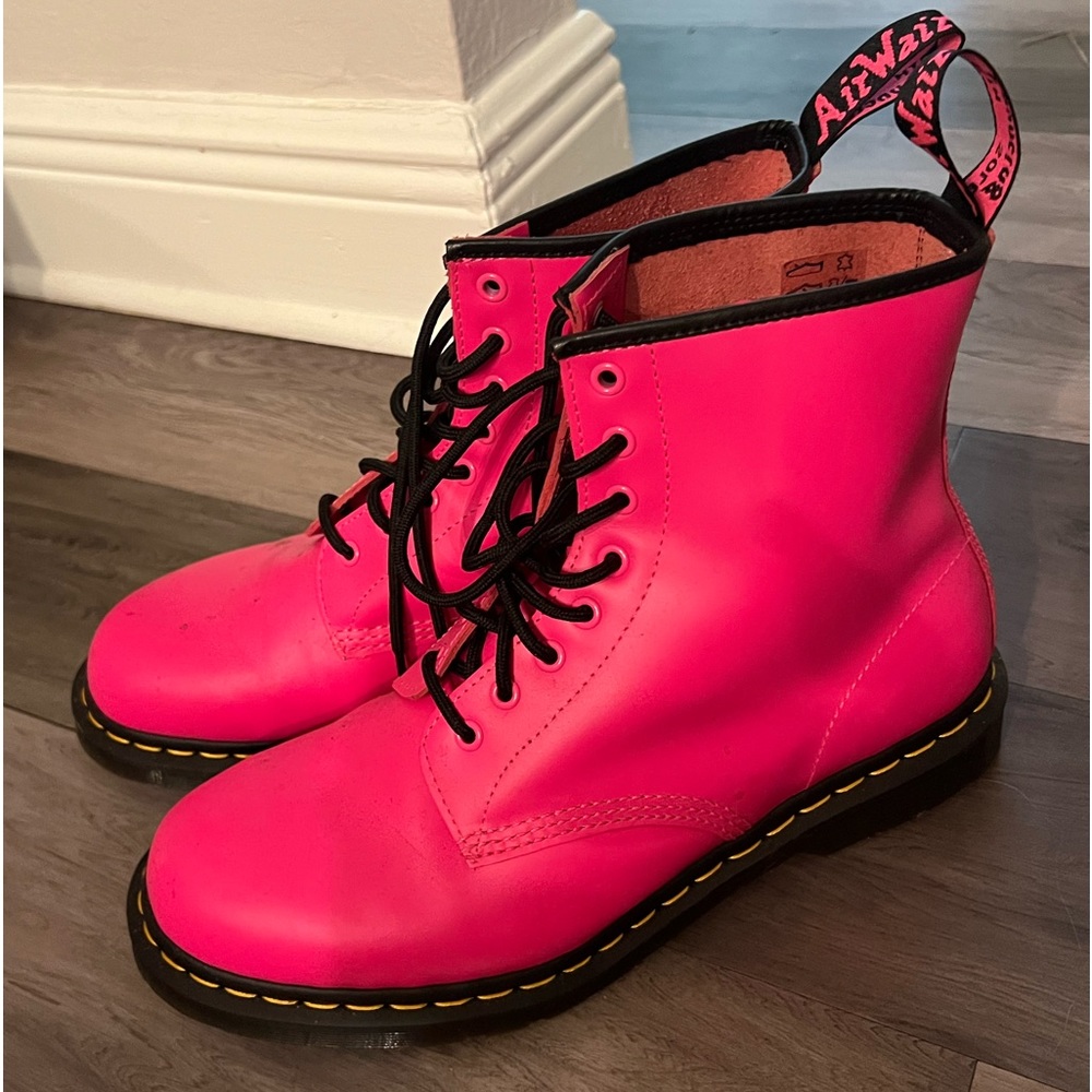 11 Men’s/ 12 Women’s Pink Doc Martens